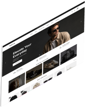 Ontwerp van een merkwebsite